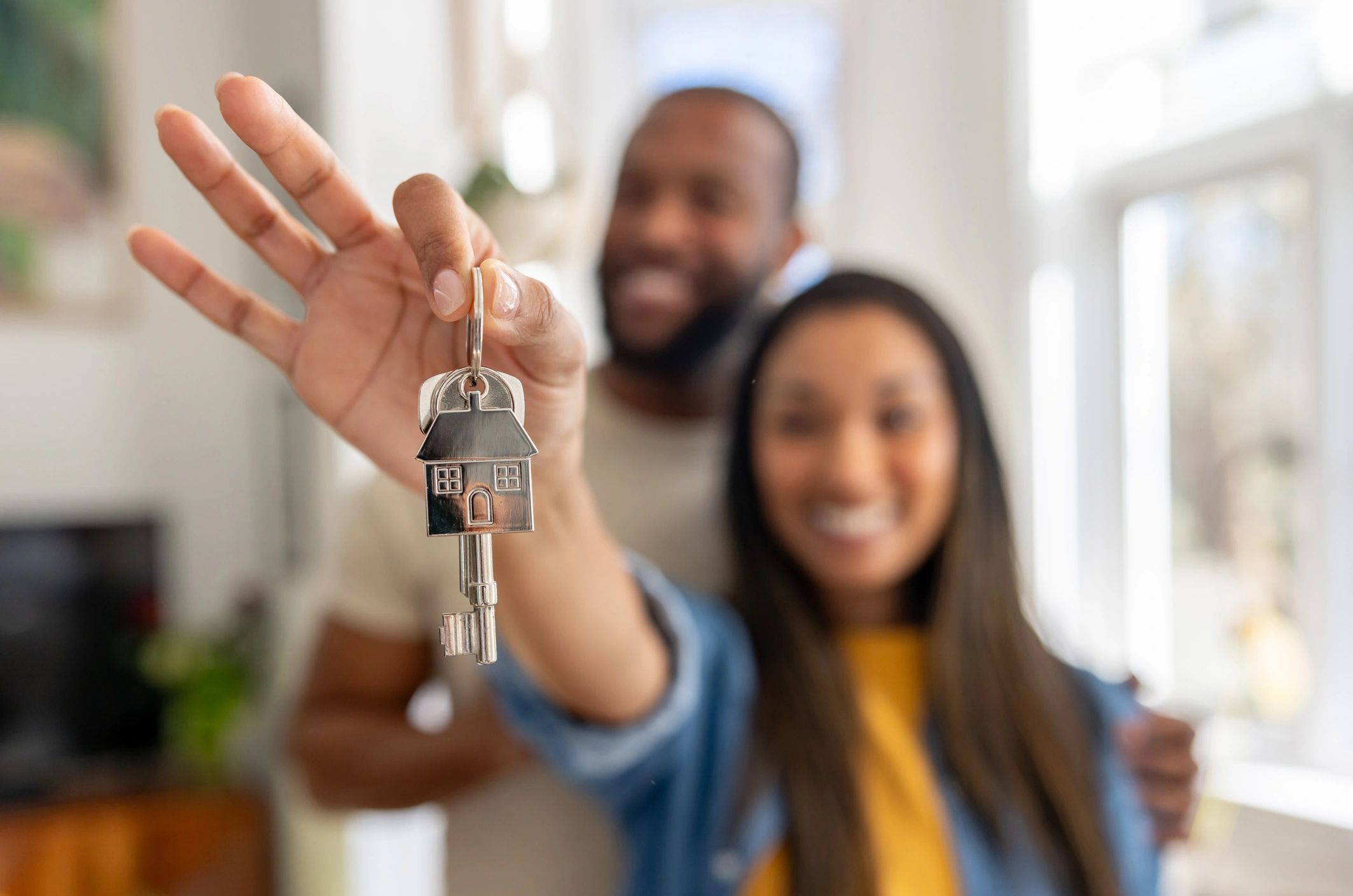 happy homeowner