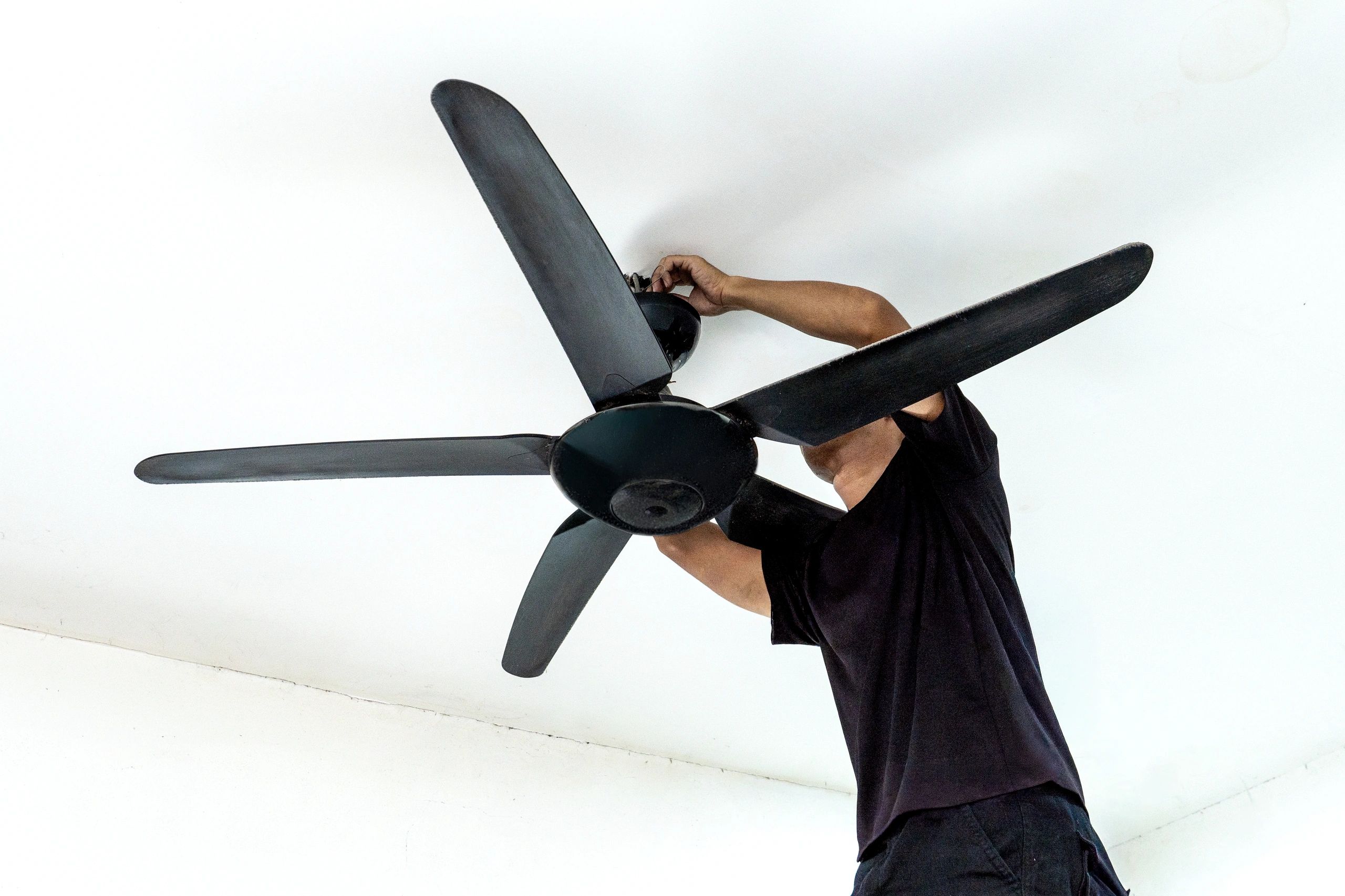handyman working home repair modern